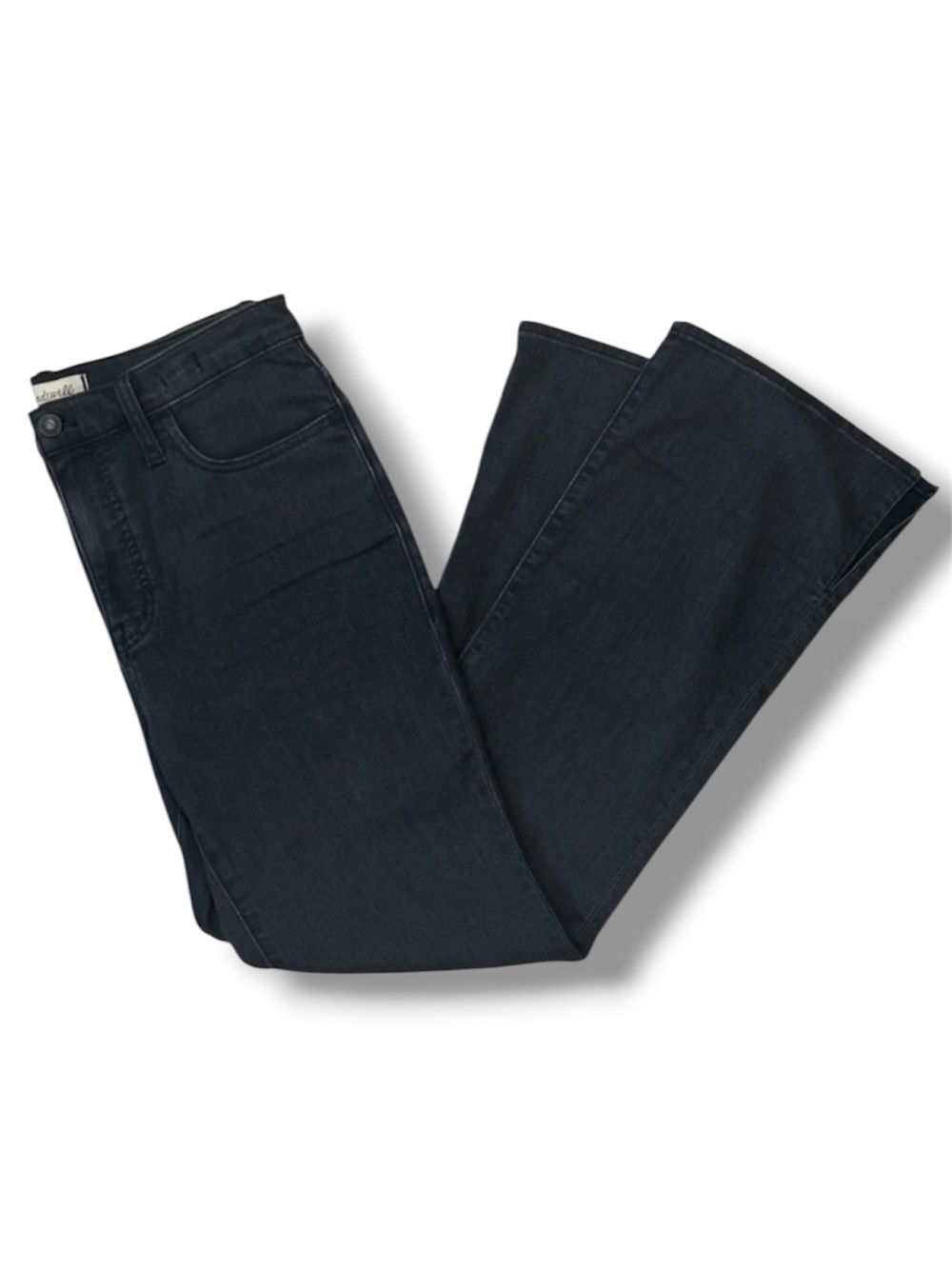 Madewell Roadtripper Skinny Flare Black Women’s Petite Jeans Size W30"